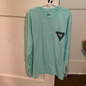Boys youth medium long sleeve vans shirt.